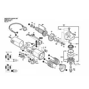 Bosch GWS 6-115 (0601375003-EU)